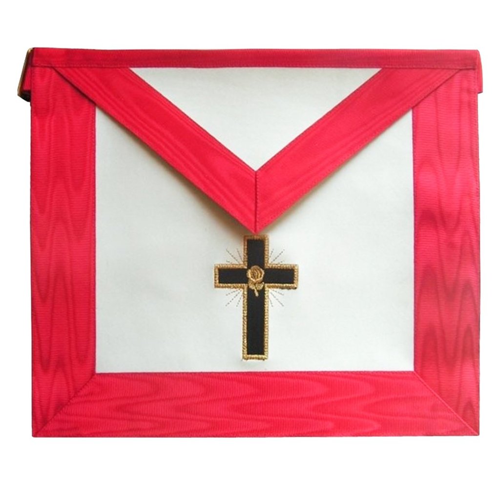 Masonic Scottish Rite Apron Aasr Th Degree Knight Rose Croix