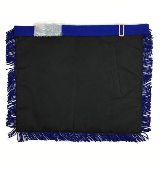 Masonic Master Mason Blue Lodge Apron Blue With Fringe Dc Regalia