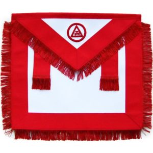 Masonic Royal Arch Member RAM Apron With Fringe