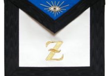 Masonic Scottish Rite Leather Masonic apron – AASR – 4th degree