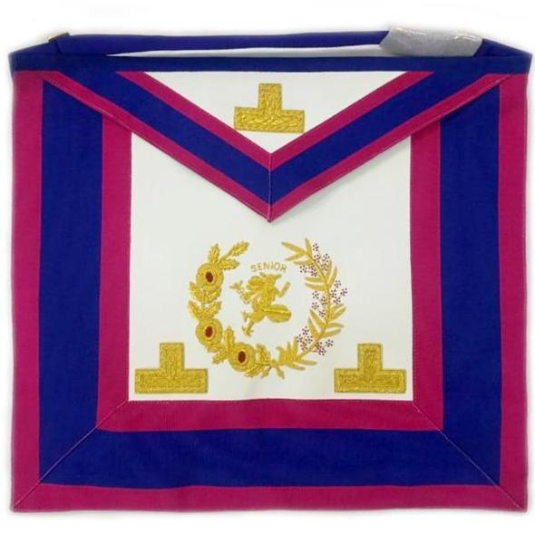 Past Grand Senior Deacon Undress Apron with Hermes Emblem - DC Regalia