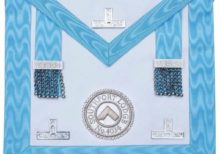 Worshipful Master Apron With Lodge Logo