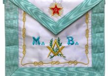 Master-Mason-French-Rite-Modern-Rite-Star-G-Silk-Apron-Sky-Blue