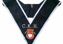 Masonic Officer's collar - ASSR - 30th degree - CKH - Grand Almoner