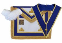 Masonic Craft Provincial Full Dress Apron and Collar with free Glove