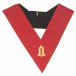 Masonic AASR collar 18th degree - Knight Rose Croix - Junior Warden