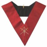 Masonic AASR collar 18th degree - Knight Rose Croix - Master of Ceremonies