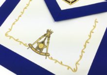 Masonic Blue Lodge 14th Degree Aprons (Set of 9 Aprons)