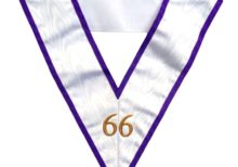 Masonic Memphis Misraim Collar - 66 Degree
