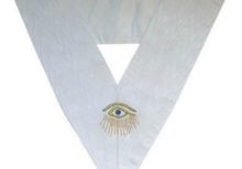 Masonic Memphis Misraim Collar Eye with Rays- 28 Degree
