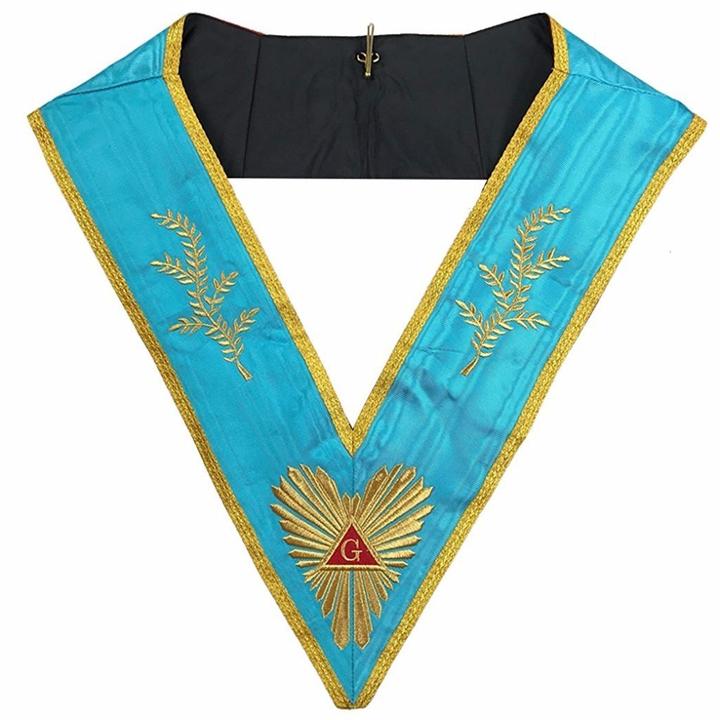 Masonic store Memphis Misraim Rite Worshipful Master Apron with Tassels Hand Embroidered