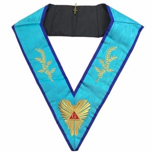 High Quality Scottish Rite AASR Master Sash 3 Stars acacia deals