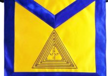 Masonic Scottish Rite 20th degree Master Of The Symbolic Lodge Regalia Apron