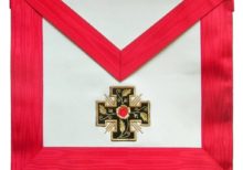 Masonic Scottish Rite AASR - 18th degree - Knight Rose-Croix - Croix potencée