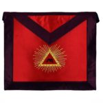 Masonic Scottish Rite Satin apron - AASR - 13th degree