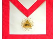 Masonic Scottish Rite apron - AASR - 13th degree