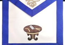 Masonic Scottish Rite apron - AASR - 22nd degree1