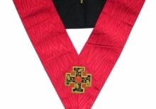 Masonic collar - 18th degree - Knight Rose-Croix