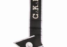 Masonic collar - AASR - 30th degree - C. K. H. - Left shoulder to right hip