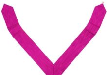 Rose Croix 18th Degree Collarette Pink