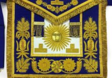 Deluxe Masonic Past Grand Master Apron Grand Lodge