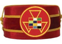 Royal Arch Past High Priest PHP Cap Red