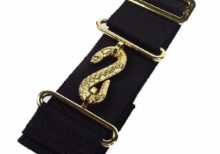Masonic Belt Extender Black