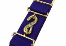 Masonic Belt Extender Purple