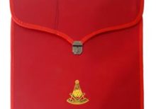 Masonic MM/WM and Provincial Full Dress Past Master Red Cases II