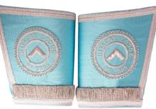 Masonic Gauntlets Cuffs - Embroidered With Fringe