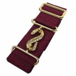 Masonic Belt Extender Maroon