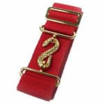 Masonic Belt Extender Red