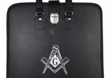Masonic Regalia MM/WM Square Compass G Apron Cases [Multiple Colors]