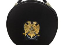 Masonic Scottish Rite Double-Eagle 32 Degrees Hat/Cap Case
