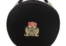 Masonic Scottish Rite Double-Eagle 33 Degrees Hat/Cap Case