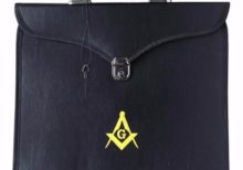 Masonic MM/WM and Provincial Full Dress Yellow Square Compass Cases II